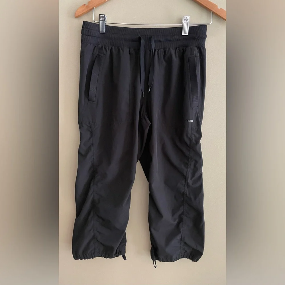 RBX: Black Athletic Capri Pants